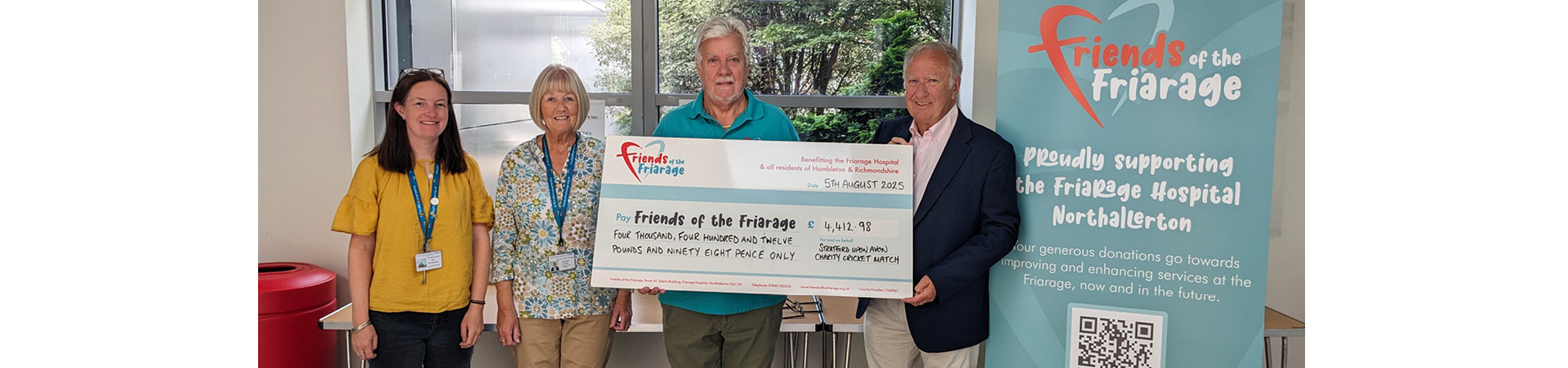 Charity Cricket Match Raises £4,413!